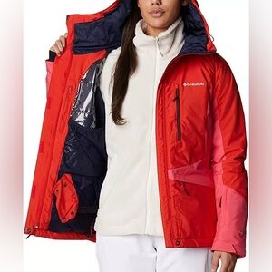 Columbia Women's Alpine Diva lI Insulated Jacket Bold
Orange/Geranium- Small